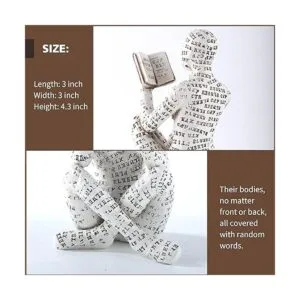 GRAPMKTG Decoración para el hogar de pulpa de lectura para_3