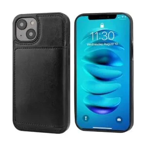 KIHUWEY Compatible con iPhone 14 Funda tipo cartera para_3