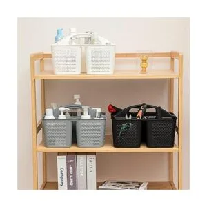 Cesta de ducha portátil de plástico cesta de ducha de_6