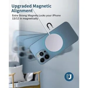 Cargador inalámbrico magnético MagSafe para iPhone_5