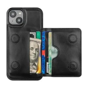 KIHUWEY Compatible con iPhone 14 Funda tipo cartera para_1