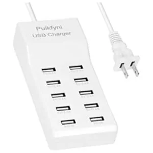 Cargador USB de 10 puertos certificado UL Cargador_1