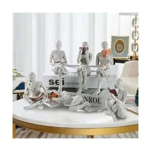 GRAPMKTG Decoración para el hogar de pulpa de lectura para_2