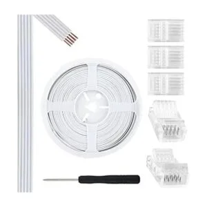 RGBZONE Cable de extensión RGBW de 5 pines de 32.8 pies y_1