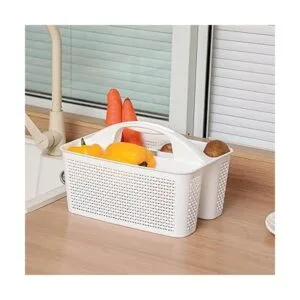 Cesta de ducha portátil de plástico cesta de ducha de_5