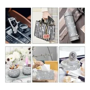 3 rollos 6.6 yardas de cinta de diamantes de imitación_6