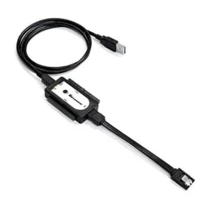 Kingwin adaptador USB a SATA NegroPlateado_1