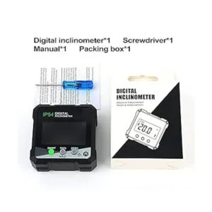 LEERCHUANG Buscador digital de ángulo inclinómetro con_4