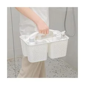 Cesta de ducha portátil de plástico cesta de ducha de_3