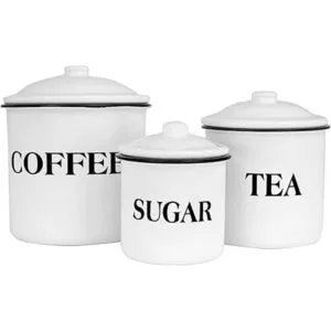 Creative Coop juego de contenedores para café té azúcar_6