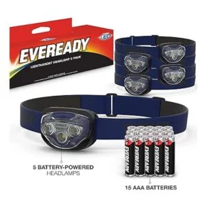 EVEREADY Faros LED Paquete de 5 IPX4 resistentes al_7