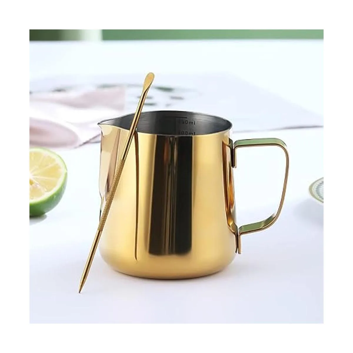 Jarra de espuma de leche de 12 onzas 11.8 fl oz jarra_3