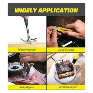 URASISTO Kit de herramientas para el hogar 40 piezas_6