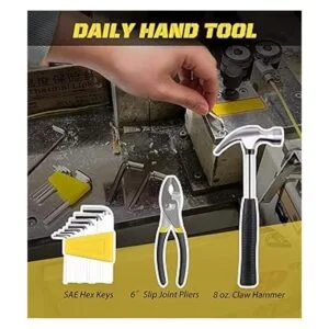 URASISTO Kit de herramientas para el hogar 40 piezas_4