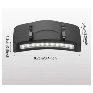 4 piezas de faros delanteros con clip 11 luces LED_2