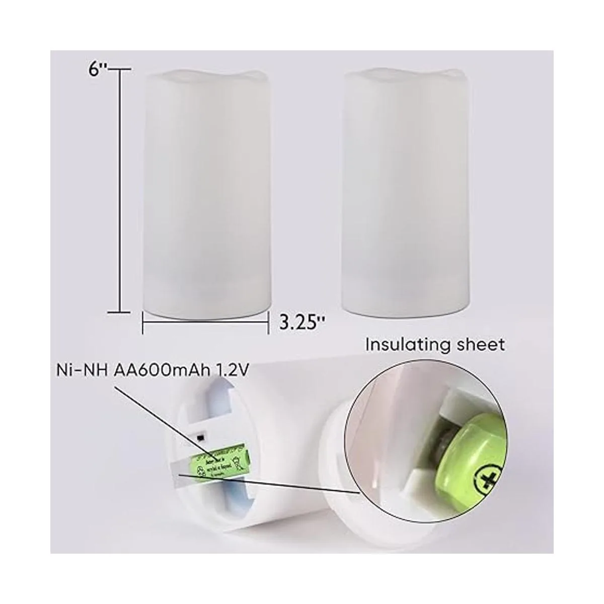 Homemory Velas solares impermeables para exteriores solo_6