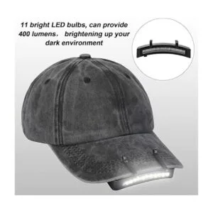 4 piezas de faros delanteros con clip 11 luces LED_3