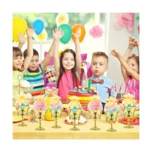 15 piezas corona rellenable con bolsa corona dorada_4