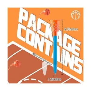 20 bolígrafos de aro de baloncesto recuerdos de fiesta de_3