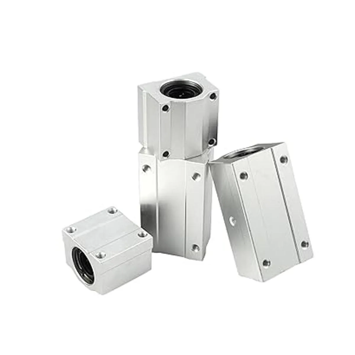 Mssoomm 2 piezas SCS10UU Buje de caja de rodamiento de_2