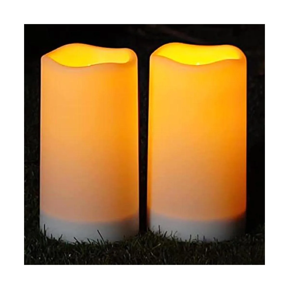 Homemory Velas solares impermeables para exteriores solo_1