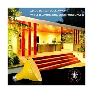 LOXYEE Par38 Bombillas LED color amarillo ámbar para_5