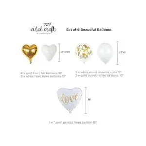 VIDAL CRAFTS Decoraciones de fiesta de compromiso_5