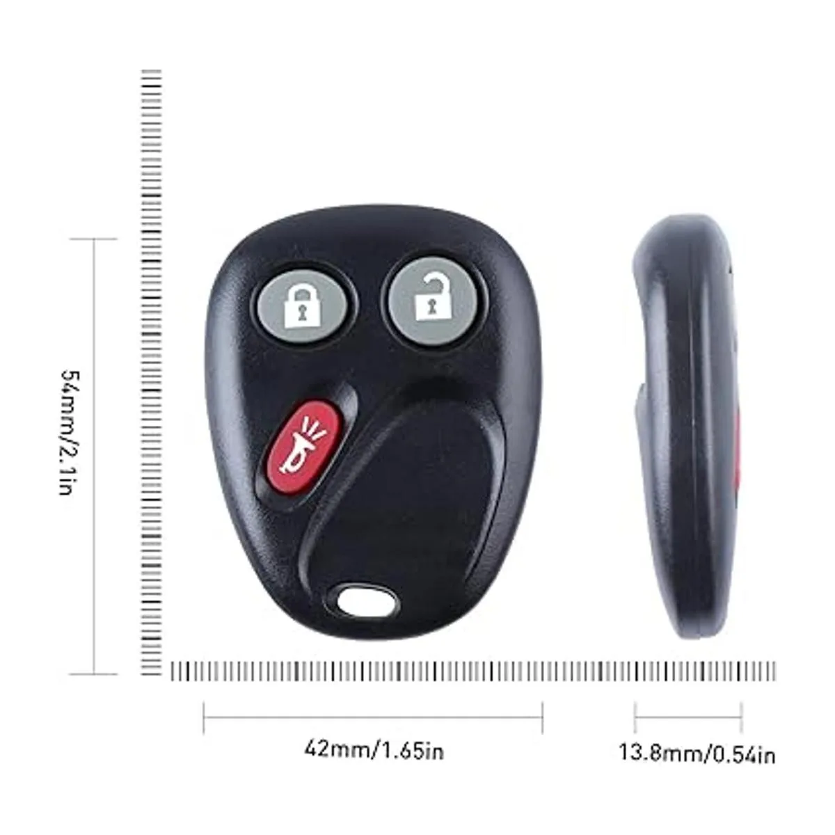 Repuesto para llave de automóvil sin llave Chevrolet Tahoe_3