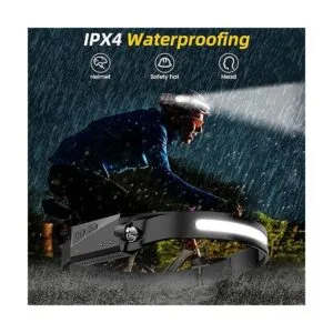 Paquete de 2 faros delanteros LED recargables COB230 de_6