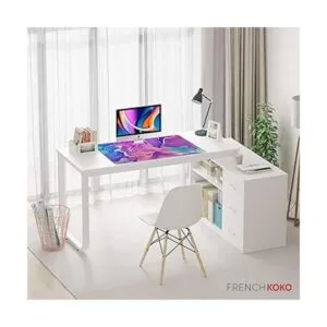 French Koko Alfombrilla de mouse grande para escritorio_2