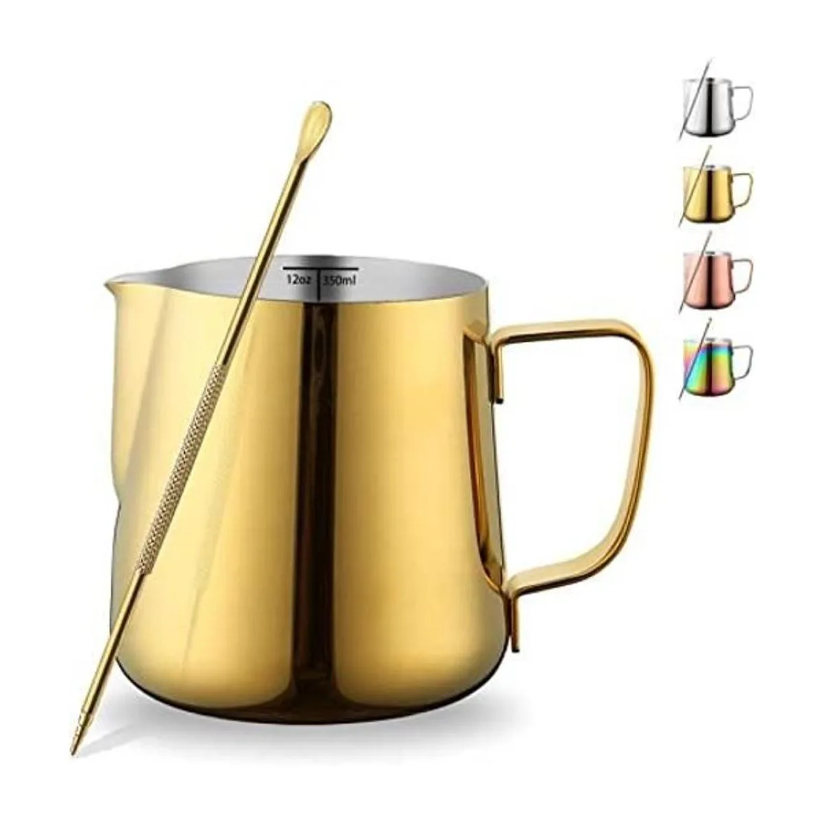 Jarra de espuma de leche de 12 onzas 11.8 fl oz jarra_1