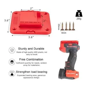 Paquete de 5 soportes de montaje para taladros apto para_2