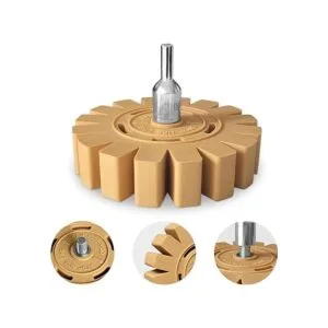 LIZMOF Decal Remover Eraser Wheel 4 Inch Rubber Wheel_5