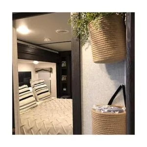 YOUEON Juego de 2 cestas para colgar en la pared de 8.5 x_7