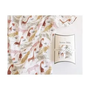 AENNE BABY Manta de muselina para niños y niñas colcha de_7