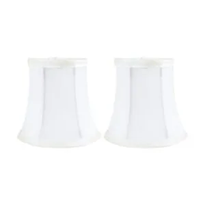 Meriville Juego de 2 lámparas de araña de seda sintética_1