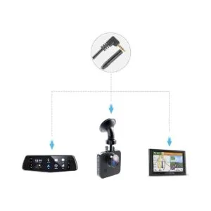 Dash Cam Cable de cámara trasera 33 pies 4 pines a_4