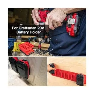 Soporte de batería para Craftsman V20 de 20 V de montaje_6