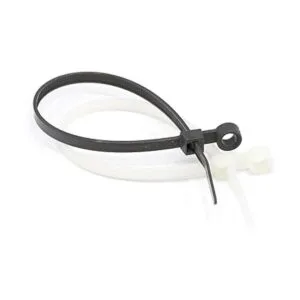 Bridas de cremallera de nailon negro de 7.0 in Fuerte_6