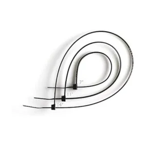 Bridas de cremallera de nailon negro de 7.0 in Fuerte_7