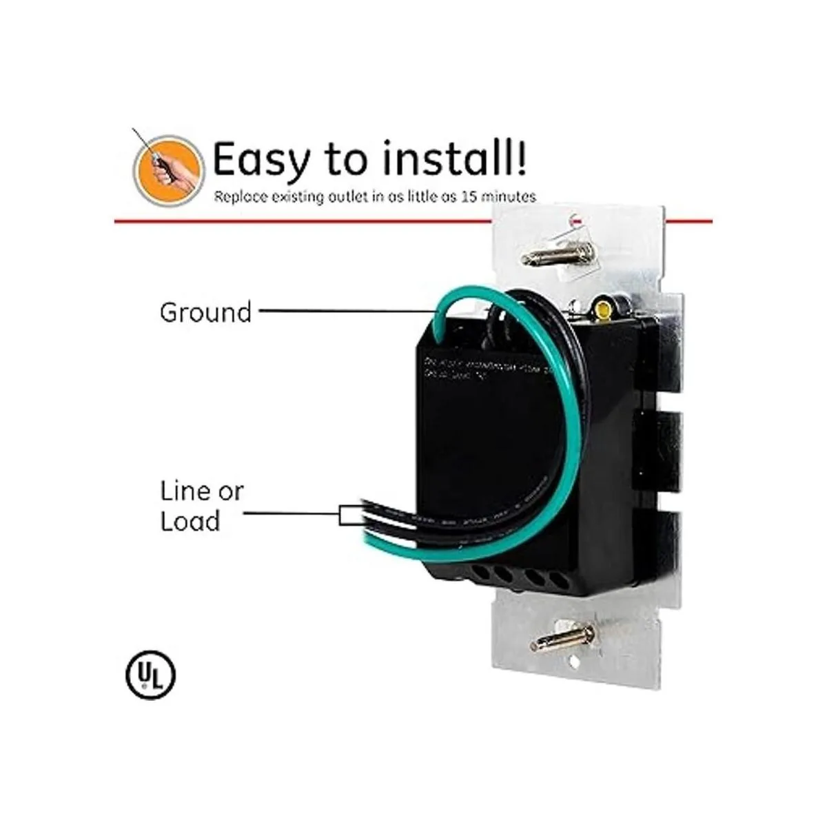 Interruptor de luz GE 18025_2