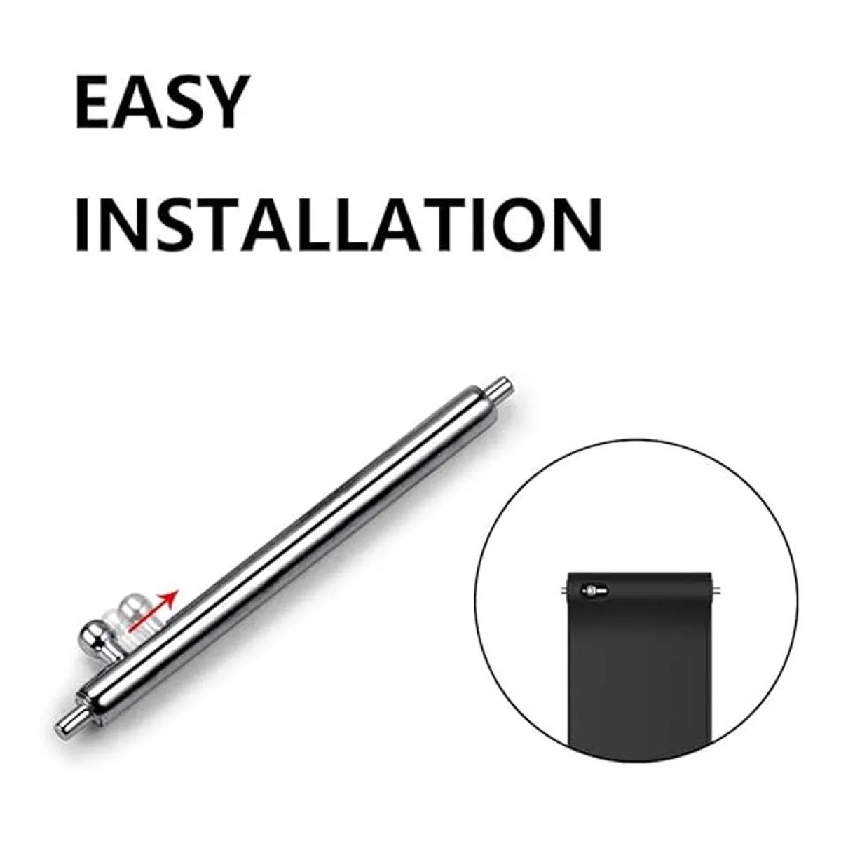 Yeejok Correa de reloj de 0.866 in compatible con Fossil_3