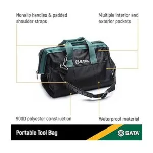 SATA Bolsa de herramientas portátil de 13 pulgadas con_3