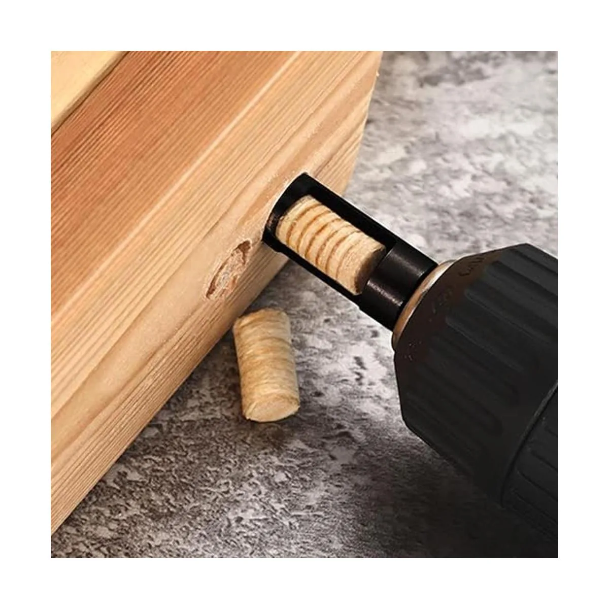 Cortadores de enchufe de madera 4 piezas de cortadores de_7