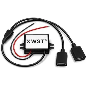 XWST DC a DC 12V 24V a 5V 3A 15W 15W con adaptador de_1