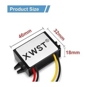 XWST DC a DC 12V 24V a 5V 3A 15W 15W con adaptador de_3