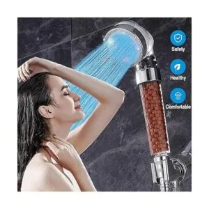 Vacto Juego de cabezal de ducha LED de mano con_4