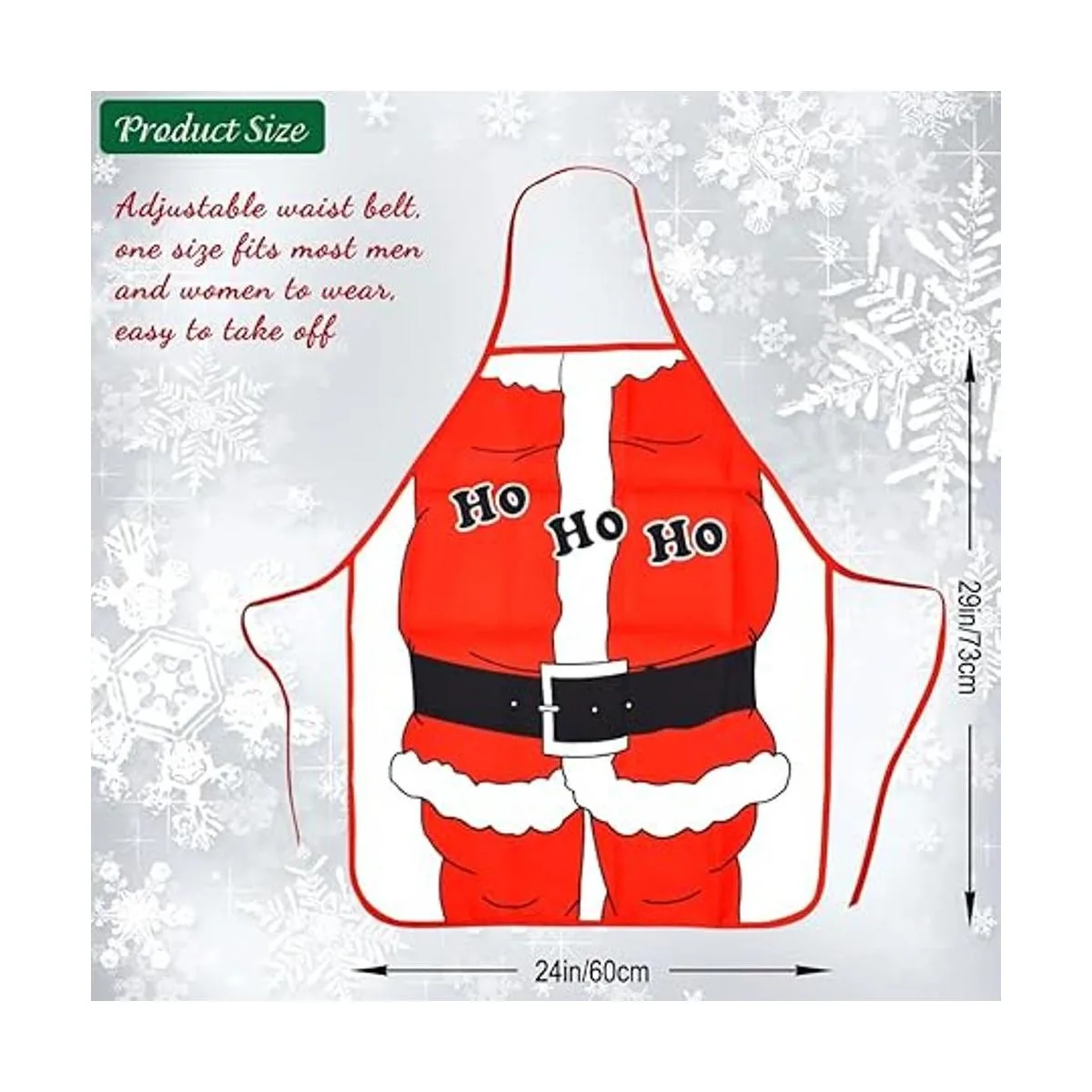 Nialnant Paquete de 2 delantales divertidos para mujeres y_2