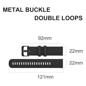 Yeejok Correa de reloj de 0.866 in compatible con Fossil_5