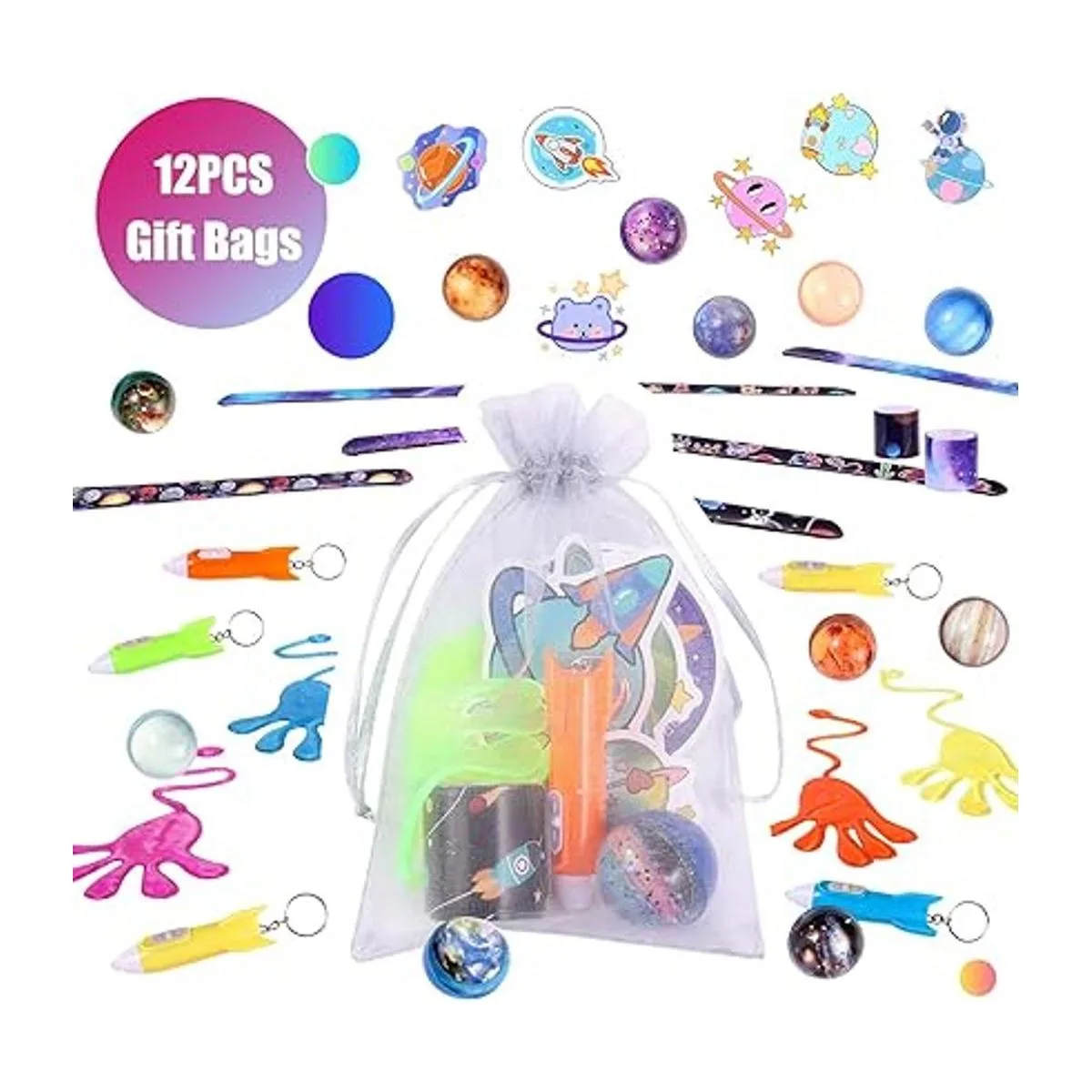 Pllieay 110 piezas de relleno de bolsas de fiesta en el_5